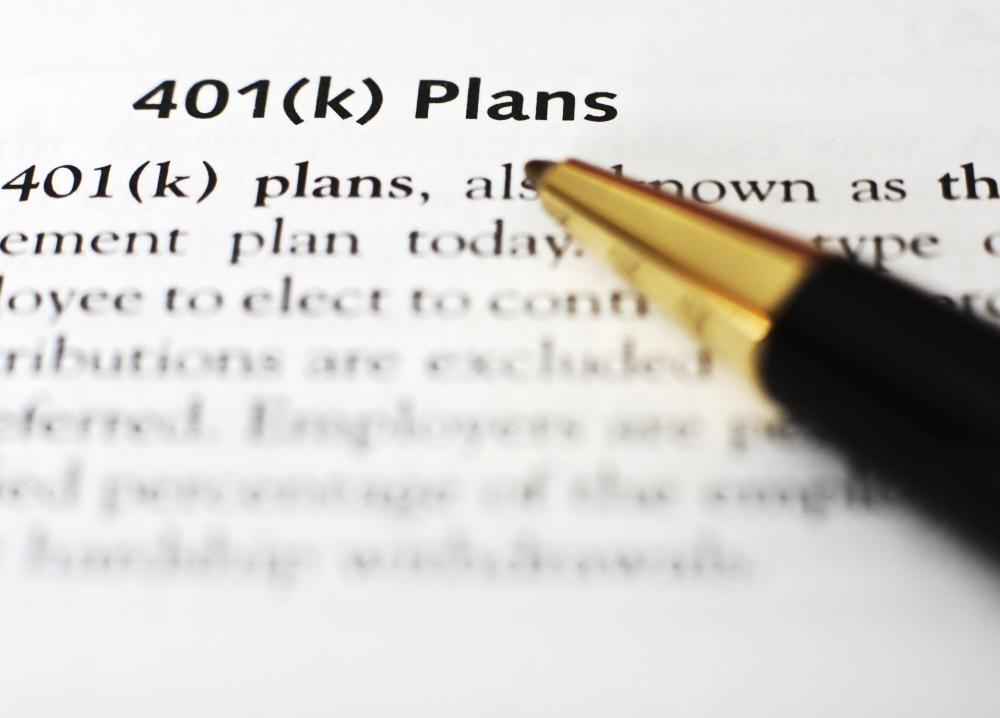 Human resources handles the company's 401(k) plan and other retirement savings options.