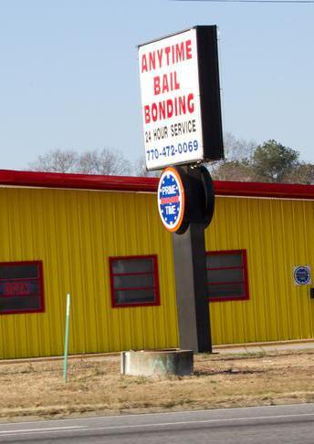 A company that offers bail bonds, a type of surety bond.