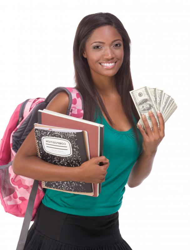 Saving money is usually done with a goal in mind, such as paying for college expenses.