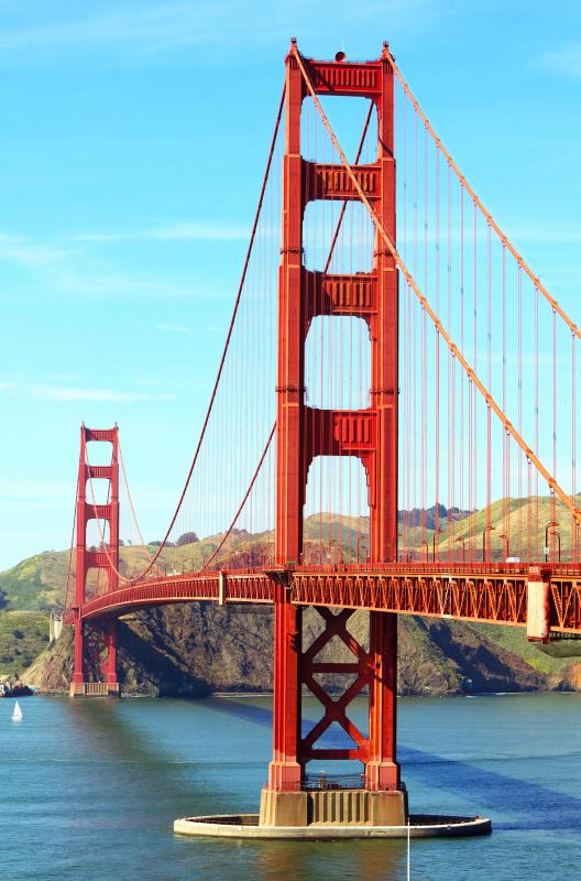 Annual maintenance on the Golden Gate Bridge is one form of a capital project.