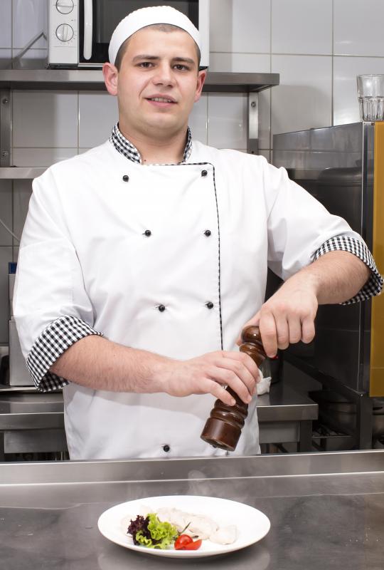 The head chef is part of the hospitality management at a restaurant.