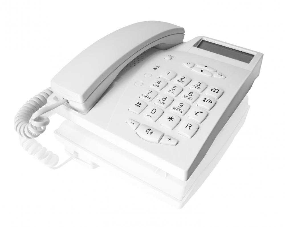 The costs of landline telephone services may be included in administrative expenses.
