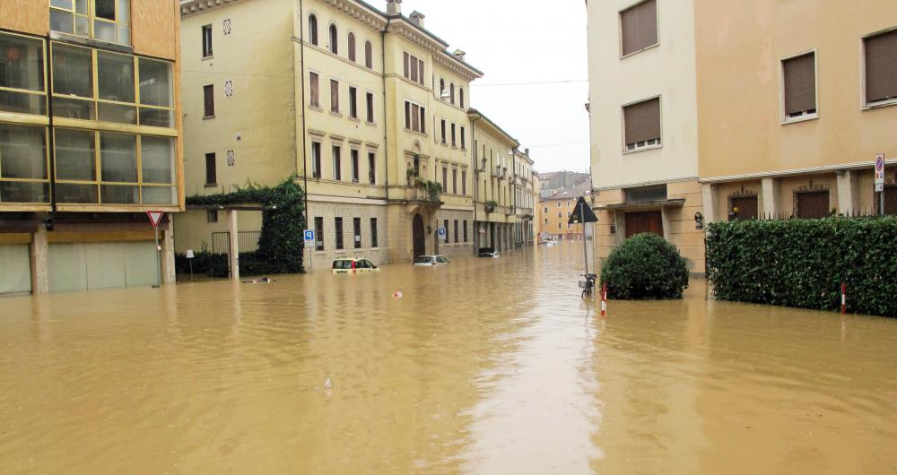 Natural disasters including floods often damage properties.