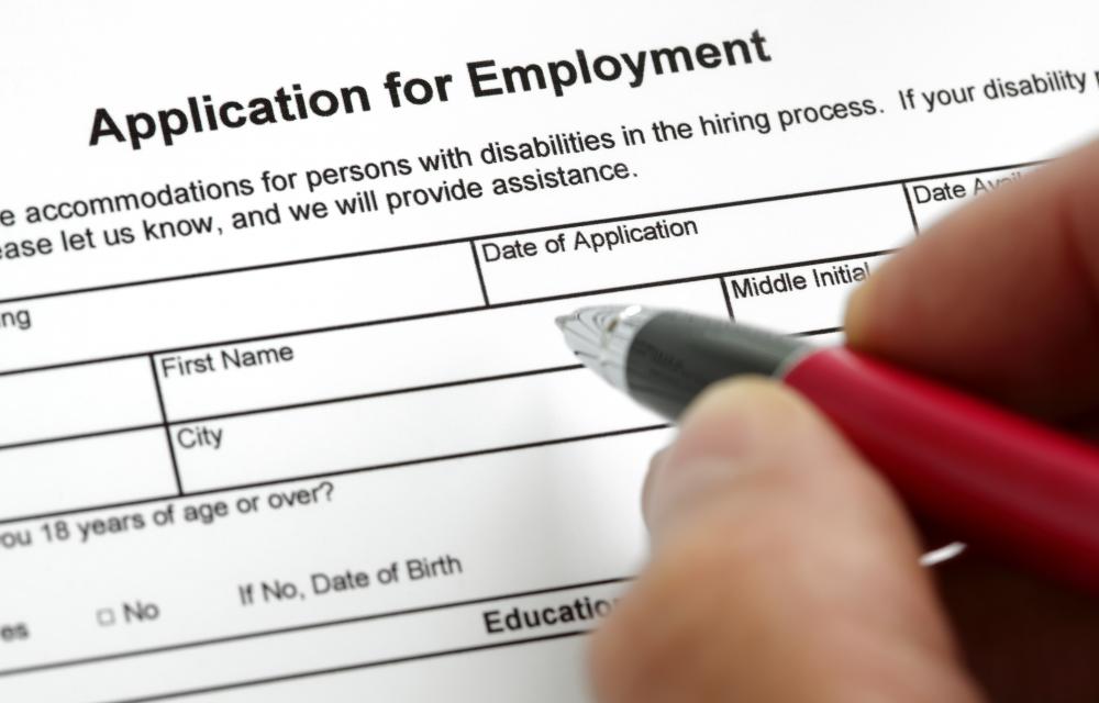 Individuals with a seasonal job should begin filling out applications for new work before a job runs out.