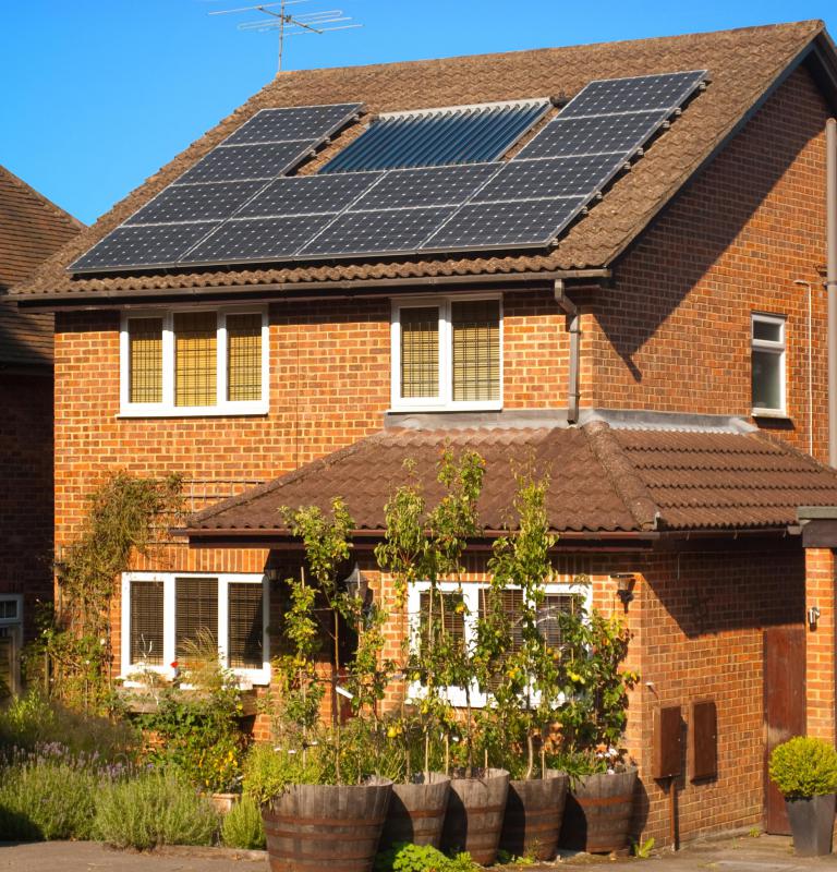 Green finance can be used pay for solar panels and other eco-friendly renovations.