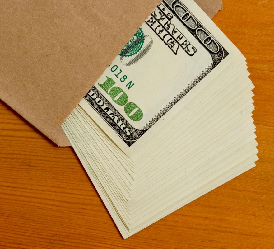Child support payments should never be paid in cash, as there would be no record of payment.