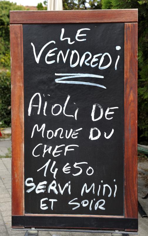 A sandwich board is a form of outdoor advertising.