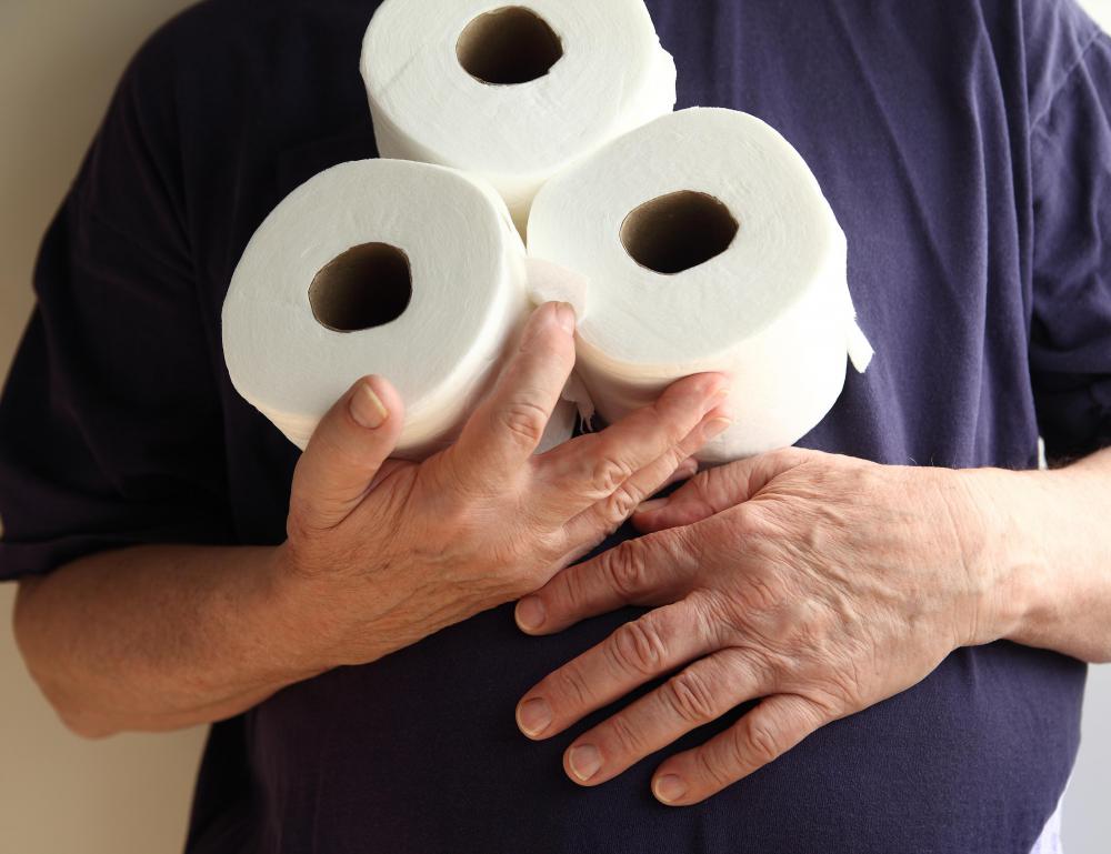 Toilet paper companies may add flanker brands to their existing products, such as cheaper toilet paper.