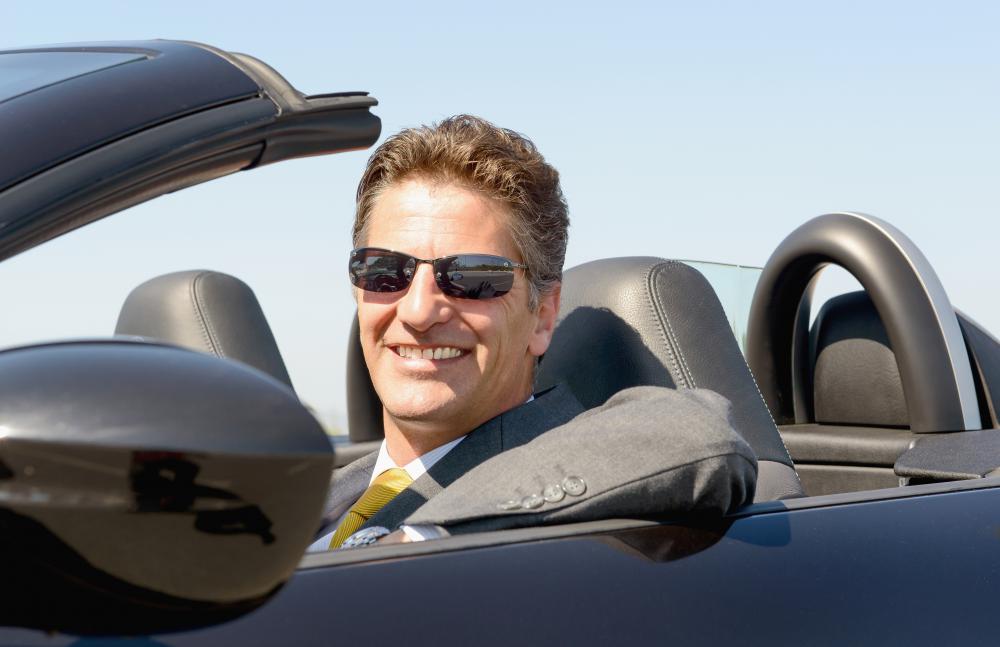 A company car can be a fringe benefit.