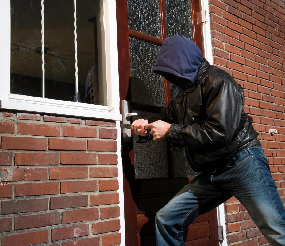 A homeowner who pays out-of-pocket to repair damage caused by a burglar may be reimbursed by her insurance company.