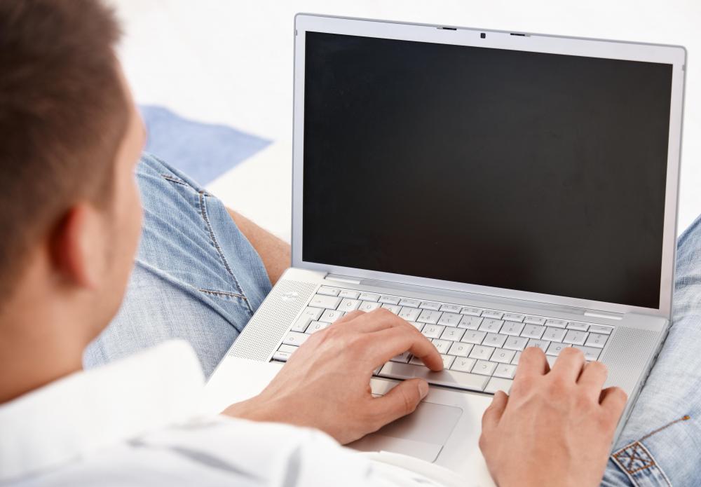 A laptop might be part of a mobile office.