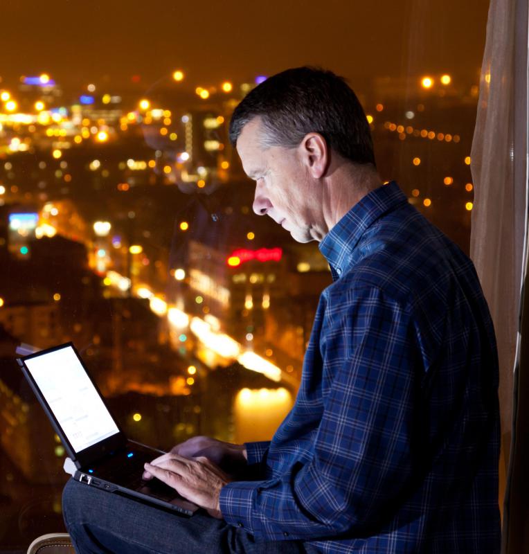 People who telecommute may have a hard time separating their work from their personal time.