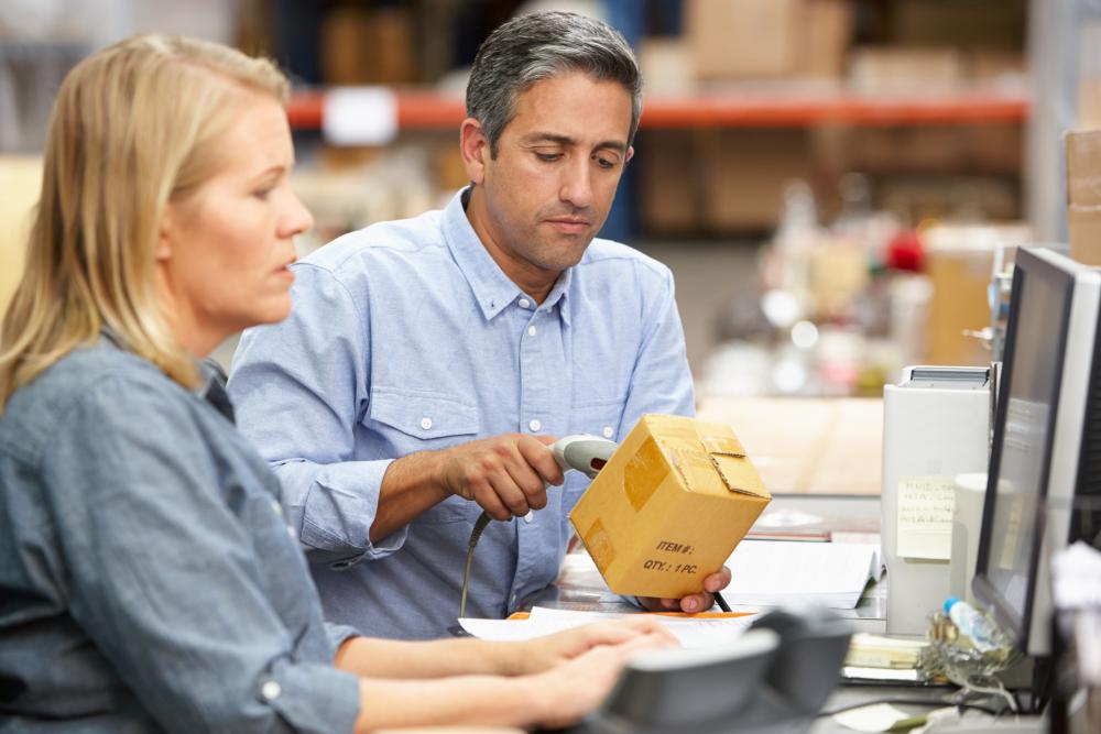 An automated system equipped with barcode scanners may be used to accurately track stock, and determine the days in inventory.