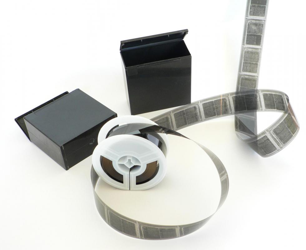 Accounting data stored on microfilm.