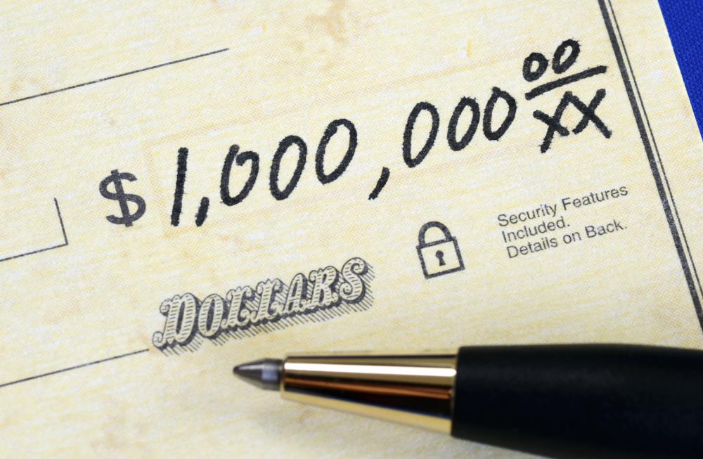 Altering a check to make it appear as though it was written for a large sum of money may be considered bank fraud.