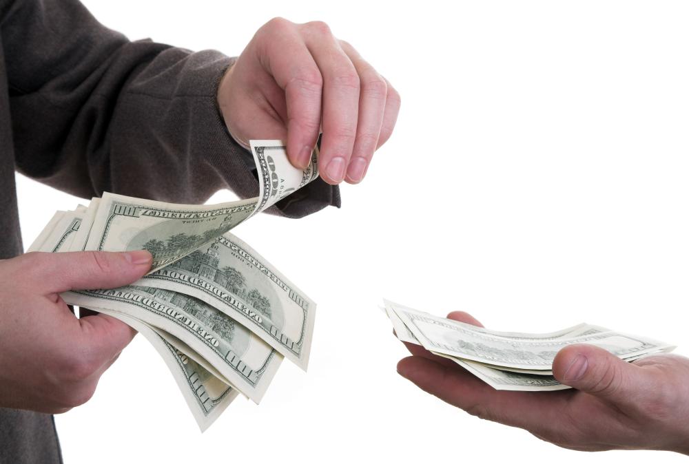People with poor financial health may have to borrow money from relatives.