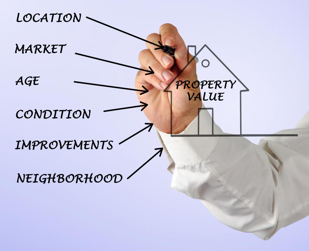 An appraiser must look at multiple factors when determining the value of a home or business.