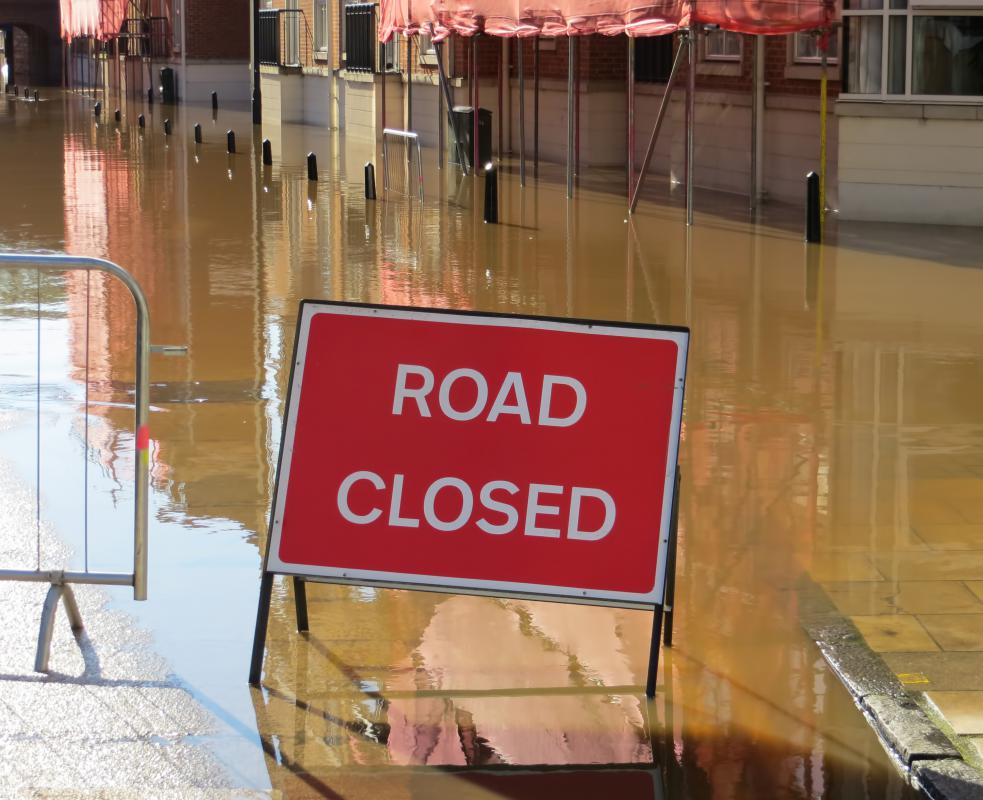 Natural disasters like flooding can cause poverty and crimes rates to rise.