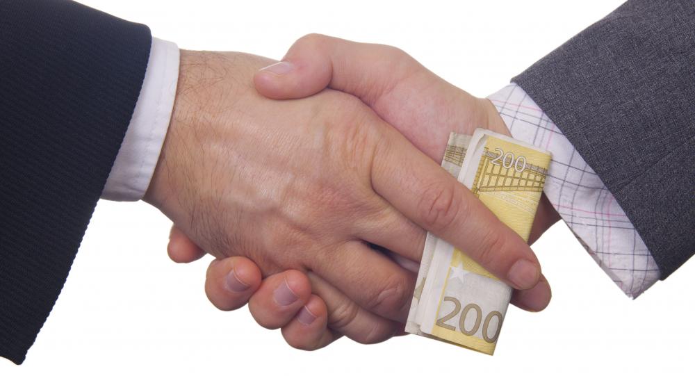 Bribery is normally considered unethical in the U.S.