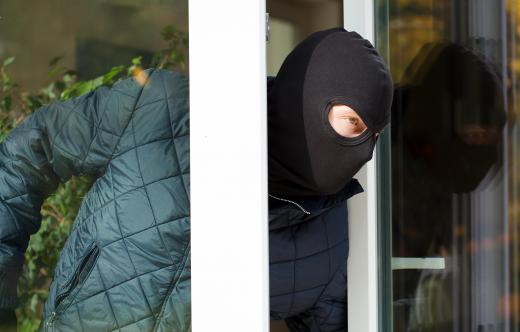 A burglar may steal a check and then commit fraud by trying to forge the signature of the victim.