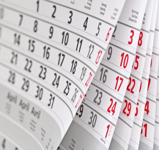 Office supplies commonly include calendars.