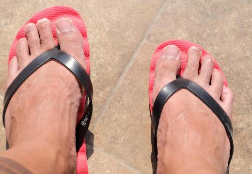 Shoe cobblers may design different kinds of flip-flops.