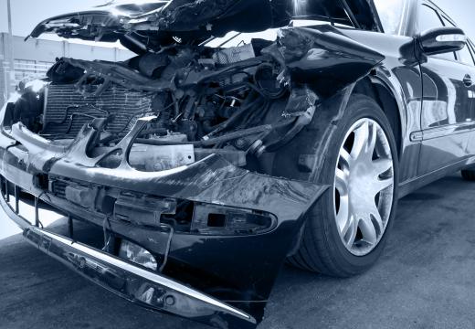 Vehicle damaged in an accident might be sold for scrap.