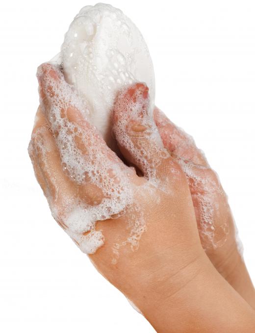 Hand washing is an important part of a person's personal hygiene.