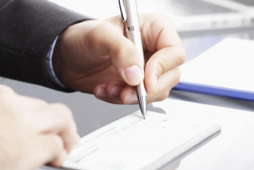 A check instructs your bank to make a payment from your account to the payee you designate.