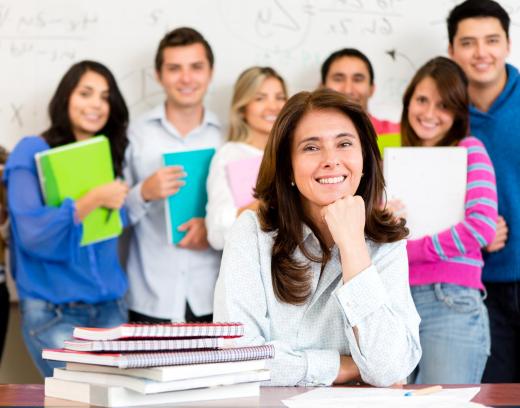 High schools and universities are often organized in academic departments.