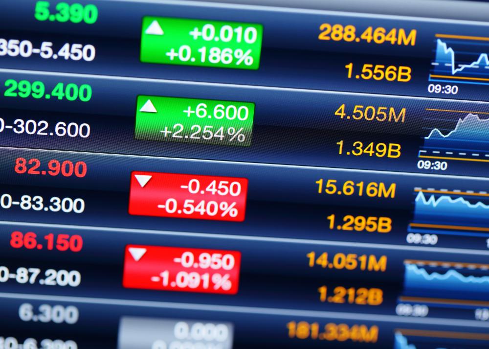 Stock prices can change depending on the economy, a corporate crisis, or other factors.