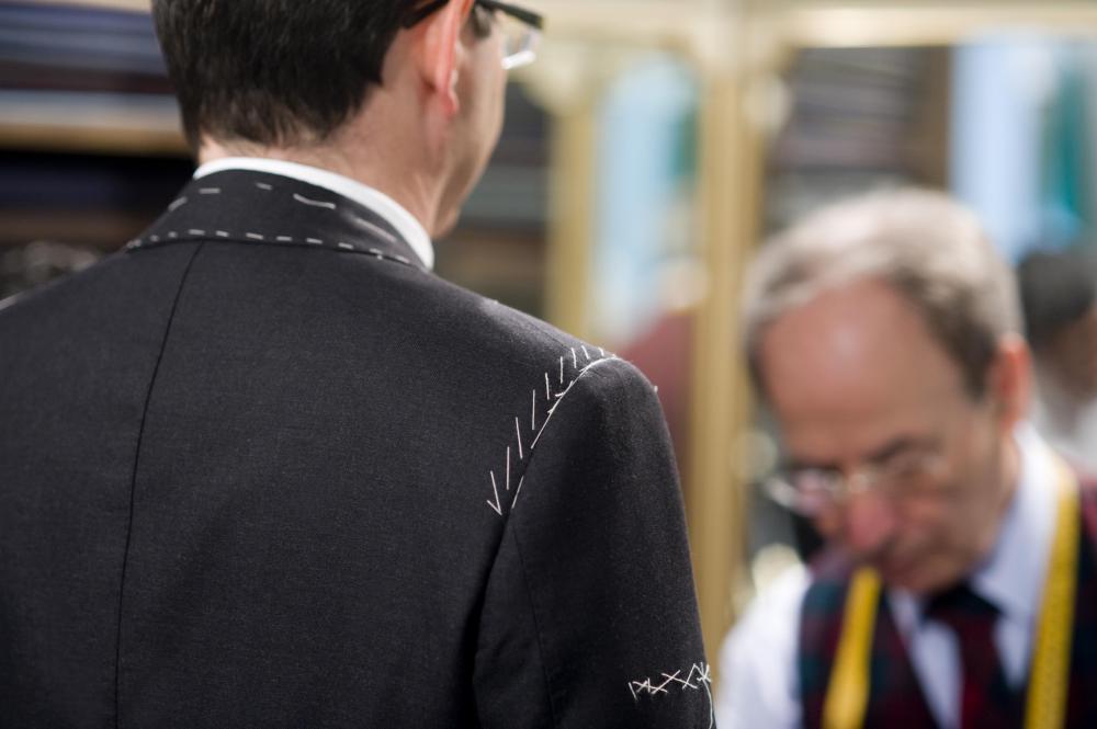 Tailors work in a service business.