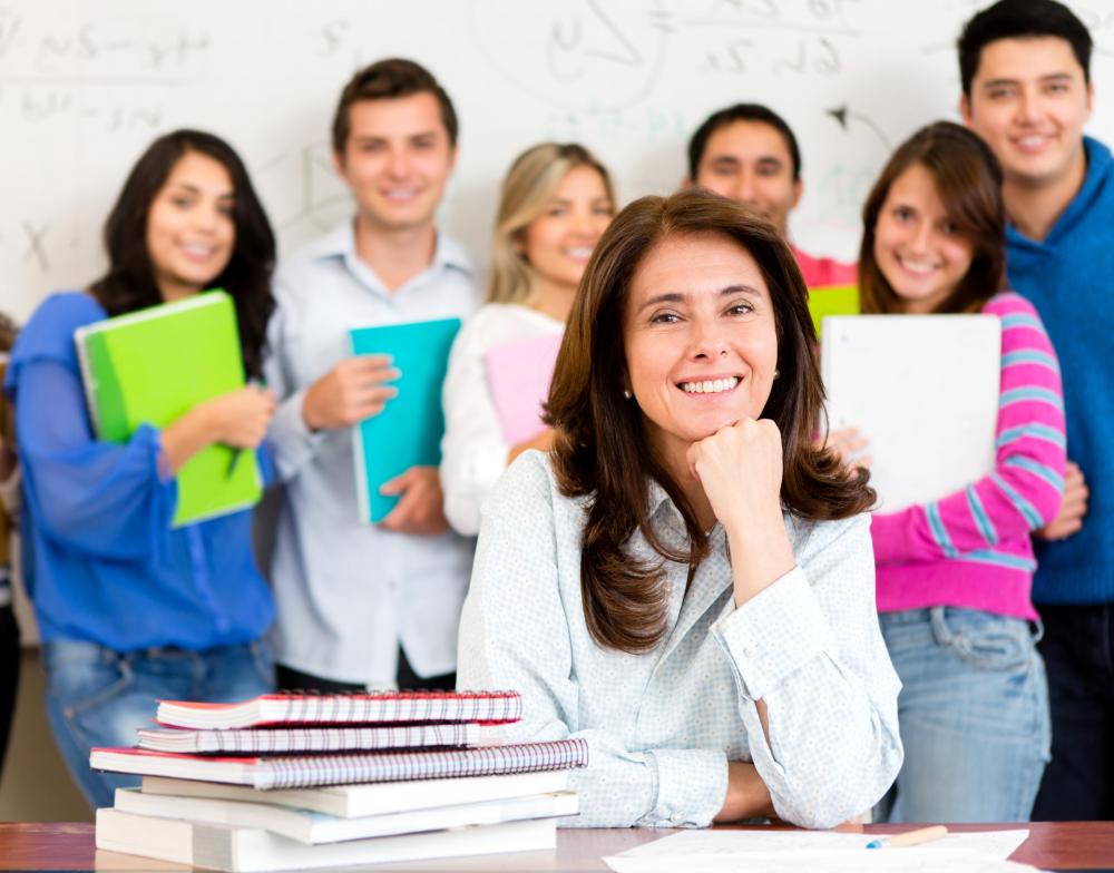 High schools and universities are often organized in academic departments.