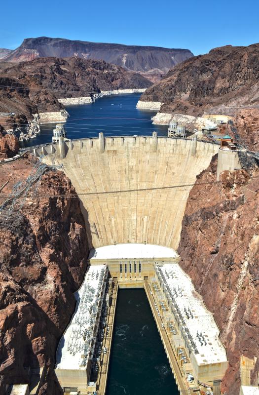 The Hoover Dam was a megaproject built during the 1930s.