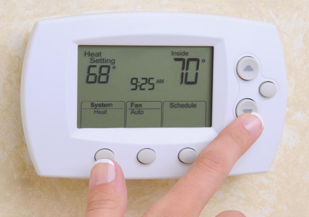 A programmable automatic thermostat may help reduce heating costs.