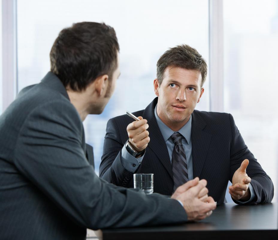 An applicant may have one or more interviews prior to being hired.