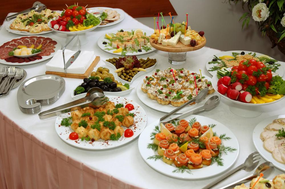 Sponsorship may be used to pay for catering services for an event.