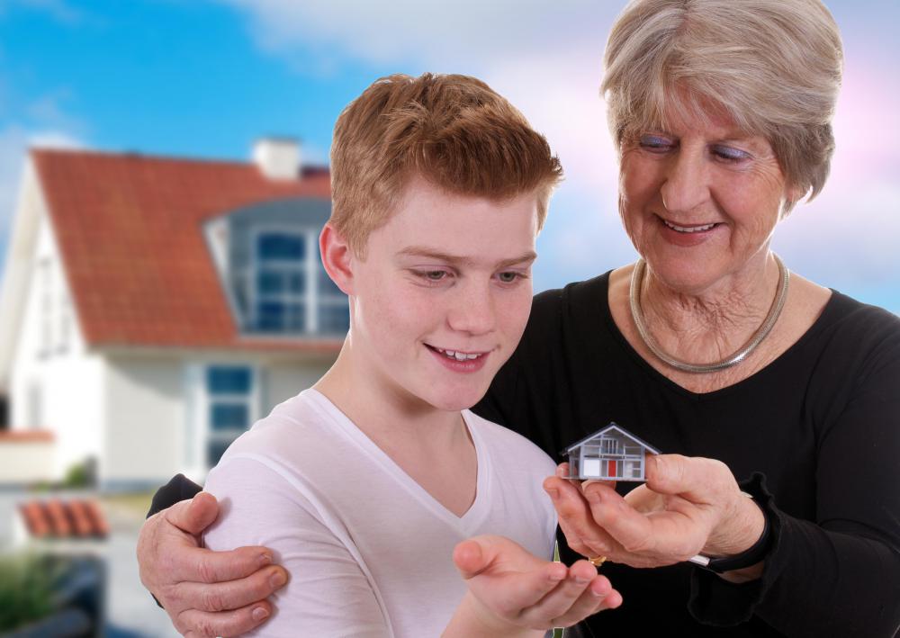 Real estate transfers among family members are done with a quitclaim deed.