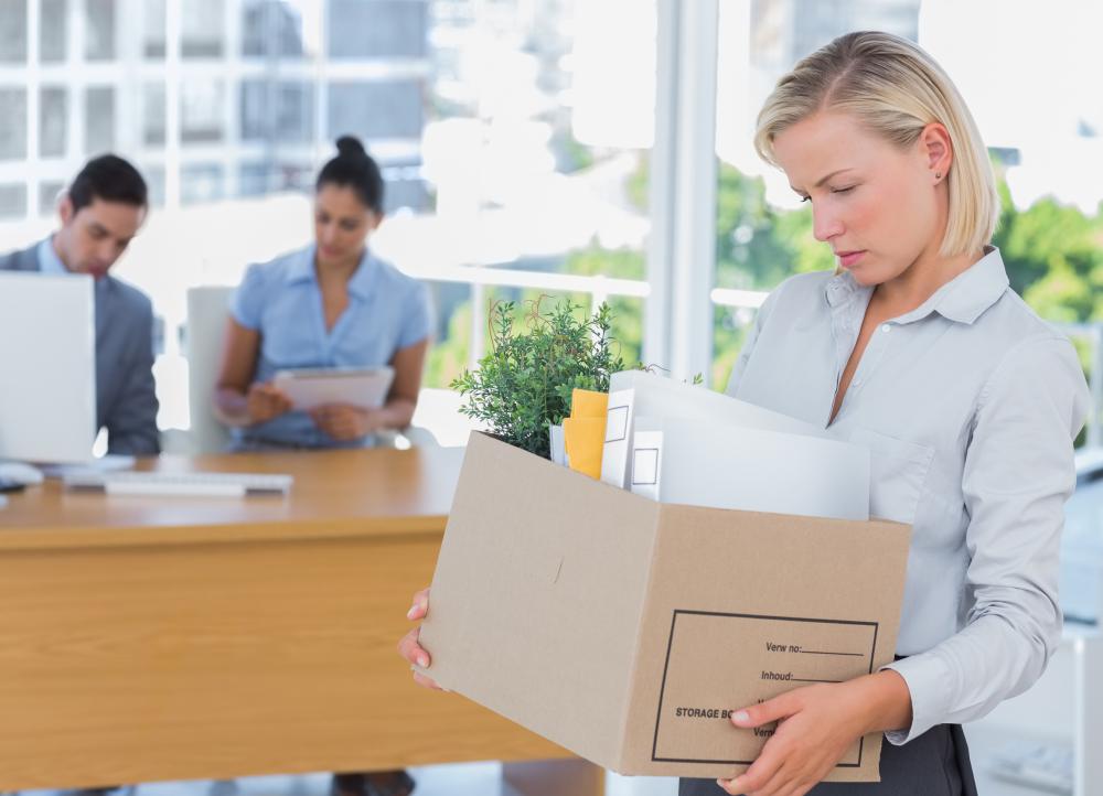Unemployment is due to a number of factors, including corporate downsizing.