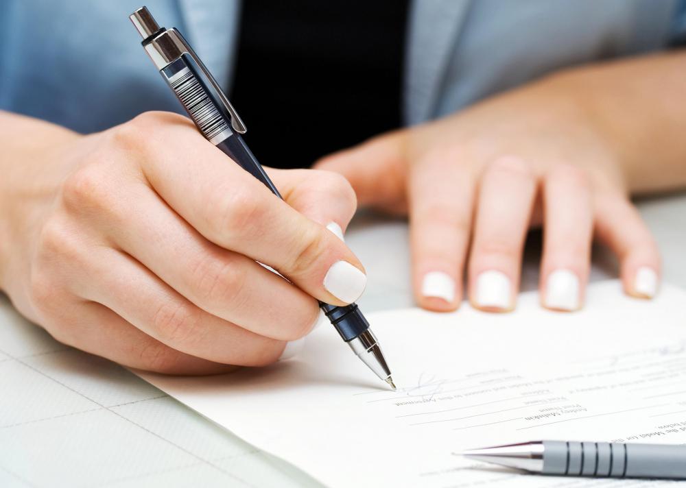 Job applications may be filled out during, or prior to, a job interview.