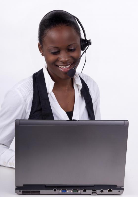 Customer management includes answer client questions over the phone.