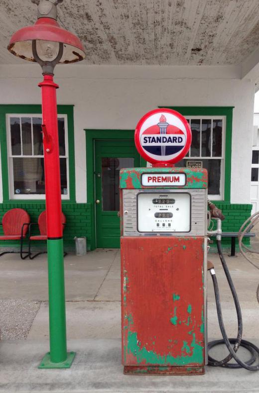 A cashier may work at a gas station.