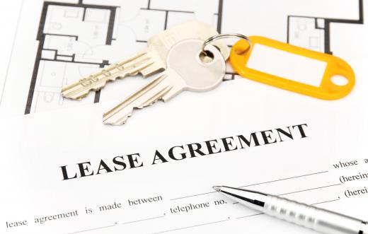 Monthly rent payments may be altered by the lender with a graduated lease agreement.