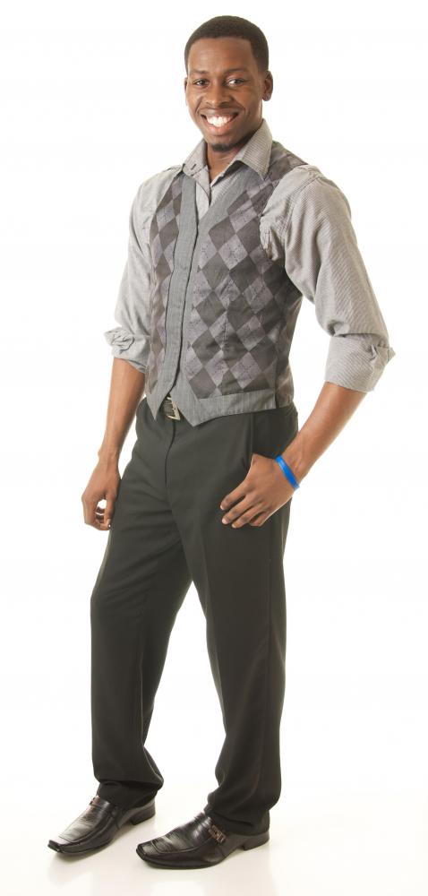 Man in business casual dress.