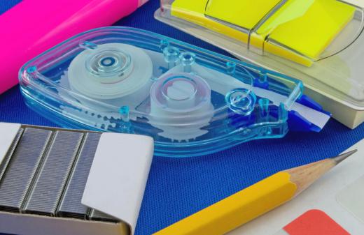 School supplies donated in bulk may count as a tax-deductible donation.