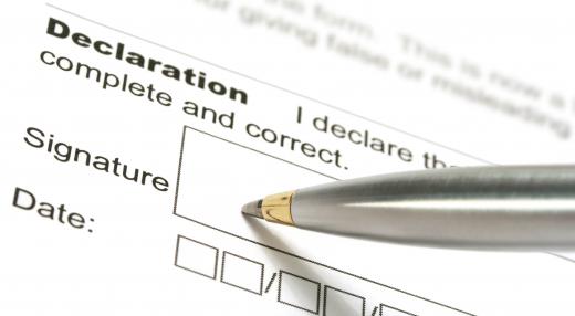 A W-4 form requires a sworn signature, ensuring all of the information is accurate.