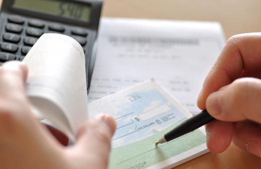 Bank fraud often includes forging signatures or changing amounts on checks.