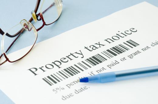 Property taxes are calculated based on the assessment of a property.