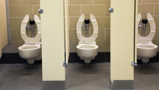 Public bathrooms are one type of common area.