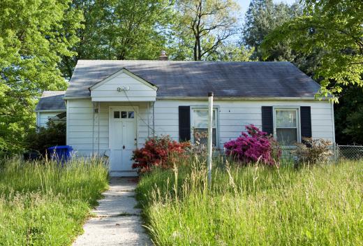 A dilapidated appearance may indicate that a property is distressed.